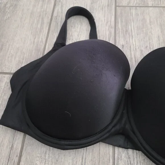 Soma Stunning Support Full Coverage Bra Solid Black Women's Size 40G - Picture 5 of 11